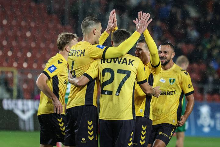 Football. PKO BP Ekstraklasa. Puszcza Niepolomice - GKS Katowice. 04.10.2024