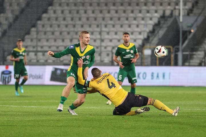 Football. PKO BP Ekstraklasa. Puszcza Niepolomice - GKS Katowice. 04.10.2024