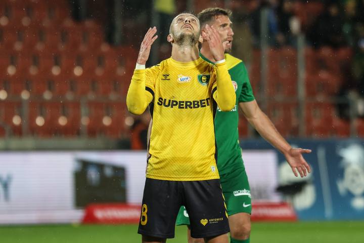 Football. PKO BP Ekstraklasa. Puszcza Niepolomice - GKS Katowice. 04.10.2024