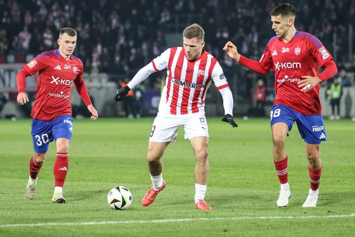 Football. PKO BP Ekstraklasa. Cracovia - Rakow Czestochowa. 01.02.2025