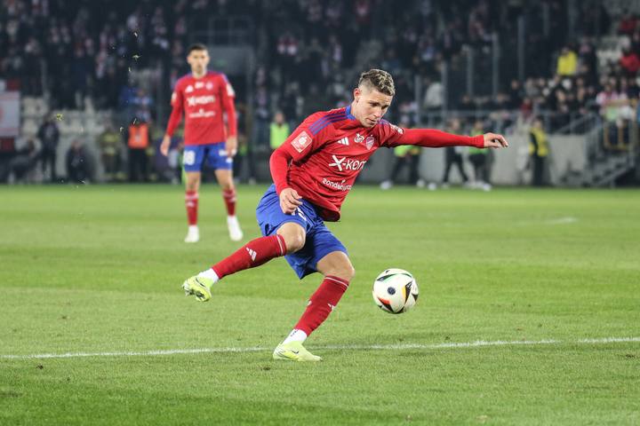 Football. PKO BP Ekstraklasa. Cracovia - Rakow Czestochowa. 01.02.2025
