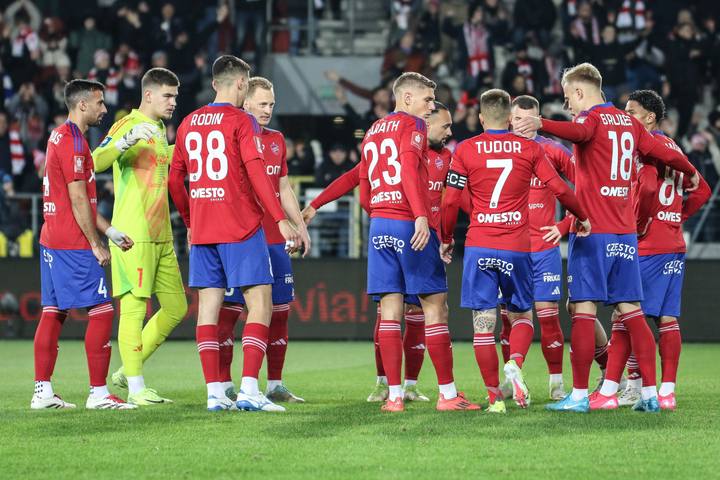 Football. PKO BP Ekstraklasa. Cracovia - Rakow Czestochowa. 01.02.2025