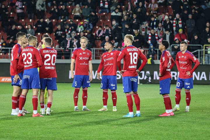 Football. PKO BP Ekstraklasa. Cracovia - Rakow Czestochowa. 01.02.2025