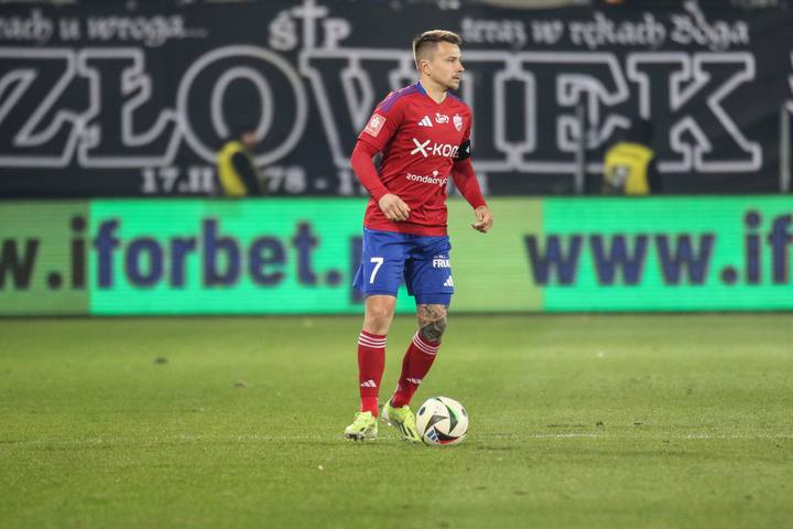 Football. PKO BP Ekstraklasa. Cracovia - Rakow Czestochowa. 01.02.2025