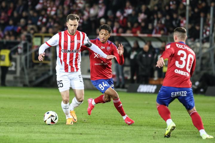 Football. PKO BP Ekstraklasa. Cracovia - Rakow Czestochowa. 01.02.2025