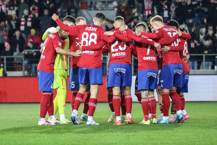 Football. PKO BP Ekstraklasa. Cracovia - Rakow Czestochowa. 01.02.2025
