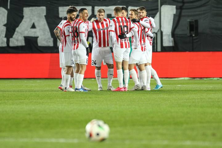 Football. PKO BP Ekstraklasa. Cracovia - Rakow Czestochowa. 01.02.2025