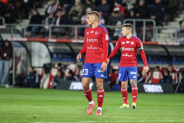 Football. PKO BP Ekstraklasa. Cracovia - Rakow Czestochowa. 01.02.2025