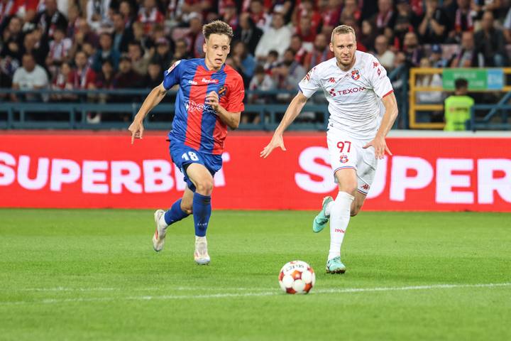 Pilka nozna. Betclic I Liga. Wisla Krakow - Odra Opole. 13.09.2025