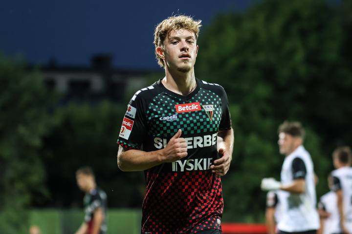 Football. Betclic 1 Liga. Puszcza Niepolomice - GKS Tychy. 21.08.2025