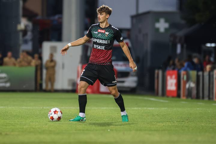 Football. Betclic 1 Liga. Puszcza Niepolomice - GKS Tychy. 21.08.2025