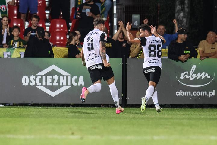 Football. Betclic 1 Liga. Puszcza Niepolomice - GKS Tychy. 21.08.2025