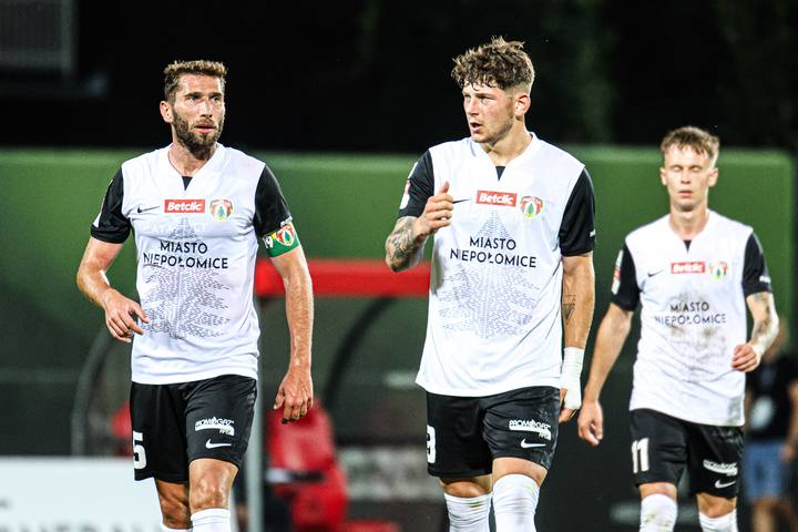 Football. Betclic 1 Liga. Puszcza Niepolomice - GKS Tychy. 21.08.2025