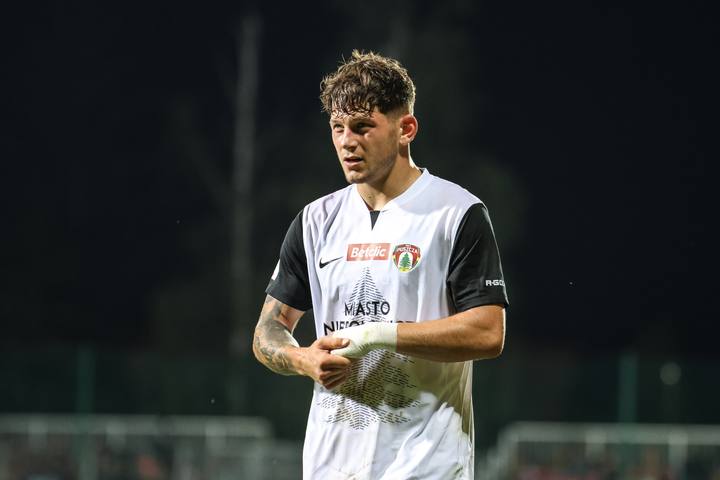 Football. Betclic 1 Liga. Puszcza Niepolomice - GKS Tychy. 21.08.2025