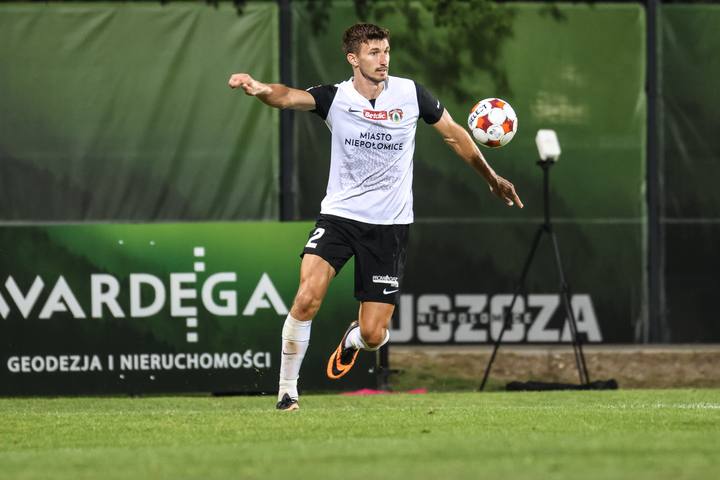 Football. Betclic 1 Liga. Puszcza Niepolomice - GKS Tychy. 21.08.2025